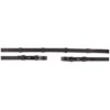 BR Teugel Dressuur Leer/rubber Stops 16mm Zwart/Zilver Full -Lemie Paard Winkel br 203030 b121 01.a1b1c1