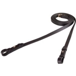 BR Teugel Dressuur Leer 16mm Blind Zwart/Goud Full -Lemie Paard Winkel br 203033 b153 03.338386