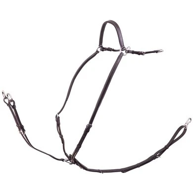 BR Voortuig Rayleigh Met Zadelriemen En Elastiek Zwart/zilver 3 BR Voortuig Rayleigh Met Zadelriemen En Elastiek Zwart/zilver