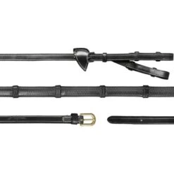 Dyon Teugels Converter Rubber 1/2 Met Leren Stops Zwart