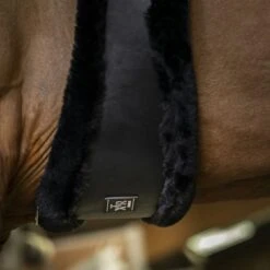 Norton Singel XTR Met Synthetisch Schapenvacht Zwart -Lemie Paard Winkel ekkia z07073 203 225 235 ambi1.336114