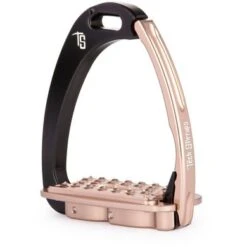 Tech Stirrups Stijgbeugels Venice Sloped Zwart/Rose M