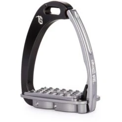 Tech Stirrups Stijgbeugels Venice Sloped Zwart/Titanium M