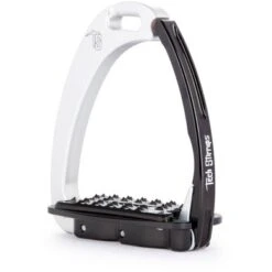 Tech Stirrups Stijgbeugels Venice Sloped Zilver/Zwart M