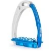 Tech Stirrups Stijgbeugels Venice Sloped Zilver/Blauw M