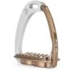 Tech Stirrups Stijgbeugels Venice Sloped Zilver/Bruin M
