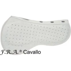 F.R.A. Cavallo Horse & Rider Pad TSP209 Veelzijdigheid Wit One Size