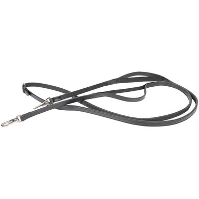 Harry's Horse Teugels Elastiek Leer Rubber Gev. Zwart Full 3 Harry's Horse Teugels Elastiek Leer Rubber Gev. Zwart Full