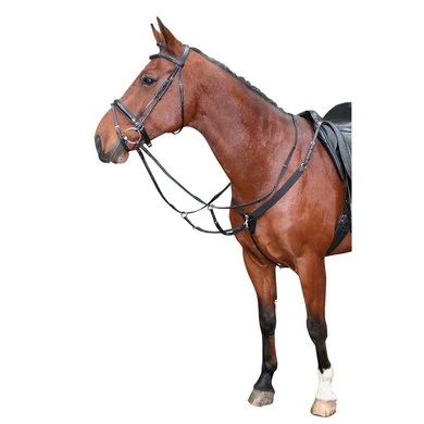 Harry's Horse Elastisch Voortuig Zwart 6 Harry's Horse Elastisch Voortuig Zwart - Afbeelding 4