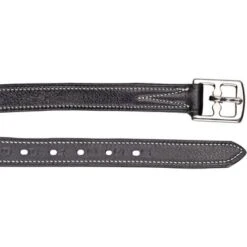 HKM Stijgbeugelriemen Flexi Zwart 135