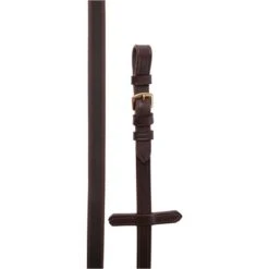 Horka Anti Slip Teugel Zonder Stops Bruin/Goud