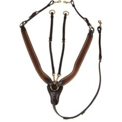 Horka Elastisch Voortuig Bruin/Goud