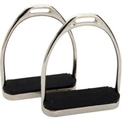 Horka Fillis Stijgbeugels Budged Verchroomd