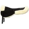 Kavalkade Zadelonderlegger Met Lamsvacht Zwart/Naturel -Lemie Paard Winkel kav 13405 01.891adb