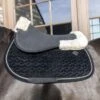Kentucky Horsewear Kentucky Zadelonderlegger Halfpad Anatomic Absorb Nat/Black -Lemie Paard Winkel kentucky zadelonderlegger halfpad anat absorb black naturel.ffc773
