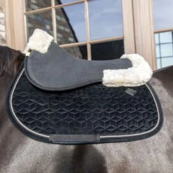 Kentucky Horsewear Kentucky Zadelonderlegger Halfpad Anatomic Absorb Nat/Black