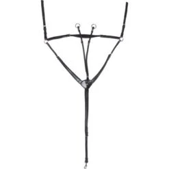 Kieffer Jachtvoortuig Profi Verstelbaar Zwart -Lemie Paard Winkel kieffer 939 profi vorderzeug breastplate iso 0.90d779