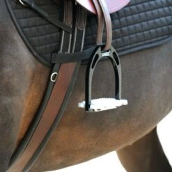 Kavalkade Singel Foster Comfort Elastiek Zwart -Lemie Paard Winkel kv 14368 08.e336a1