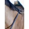 LeMieux Teugels Arika Rubber Grip Continental Bruin/Zilver -Lemie Paard Winkel lemieux it03789 lifestyle rubbergripcontinentalreins brown silver 1.084920