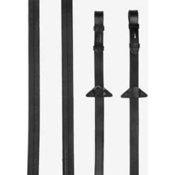 LeMieux Teugels Rubber Zwart