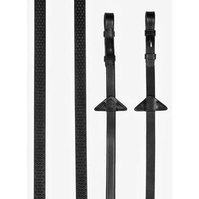 LeMieux Kudos Teugels Soft Rubber Zwart 3 LeMieux Kudos Teugels Soft Rubber Zwart