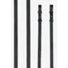 LeMieux Kudos Teugels Kris Extreme Rubber Zwart -Lemie Paard Winkel lmx lm reins black hr 3 3 copy.f929b4