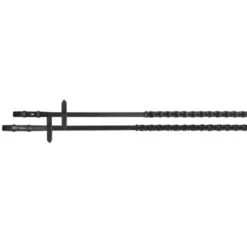 Passier Teugels Laced Leather 140cm Zwart/Goud